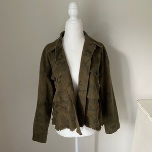 Camo utility jacket